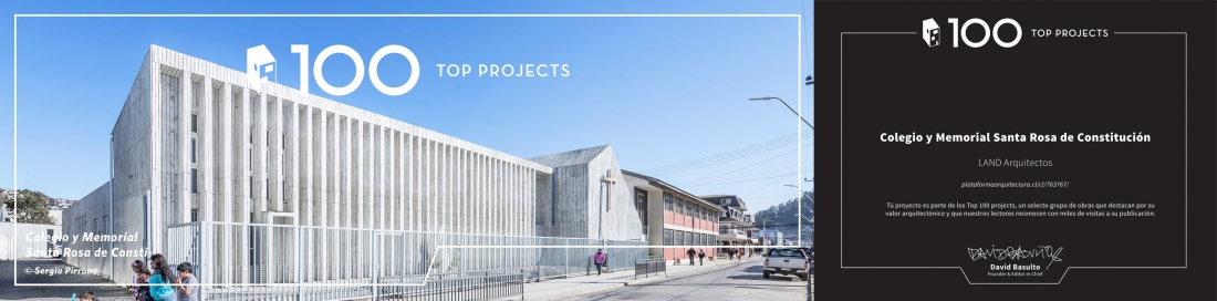 Colegio Santa Rosa, Top 100 Projects de Archdaily