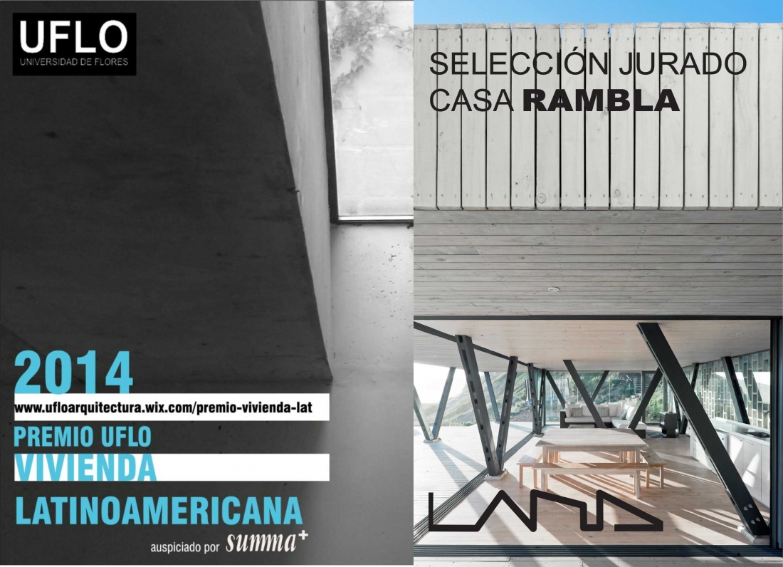 Casa Rambla, premio Selección del Jurado, UFLO Vivienda Latinoamericana, Buenos Aires, Argentina